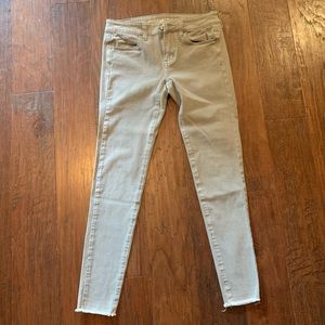 American Eagle 360 Super Stretch Jegging, Size 2, Grey